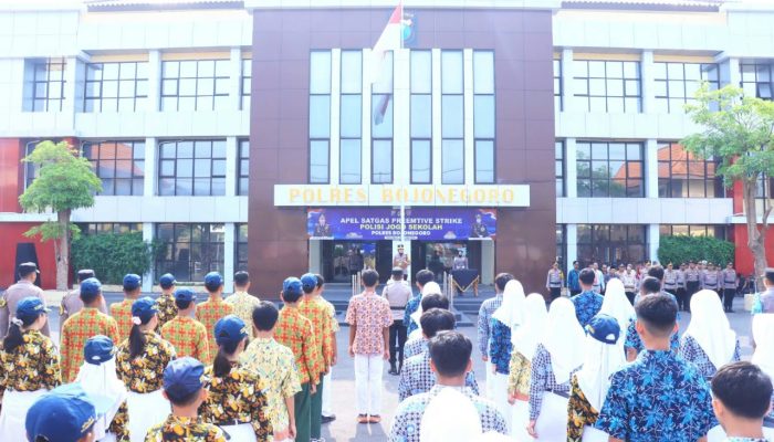 Cegah Bullying hingga Judi Online, Polres Bojonegoro Turun ke Sekolah