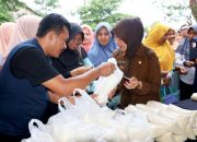 Bukan di Lapangan, Pasar Murah Bojonegoro Hadir Setelah Sholat Ashar