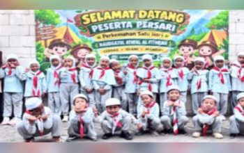 Penuh Keceriaan, Begini Keseruan 74 Santri RA Al Fithrah Surabaya Ikuti PERSARI Prasiaga
