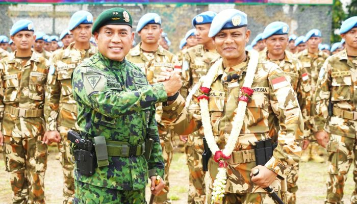Zero Accident dan Zero Violation, Prestasi 467 Prajurit Kostrad Selama di Kongo